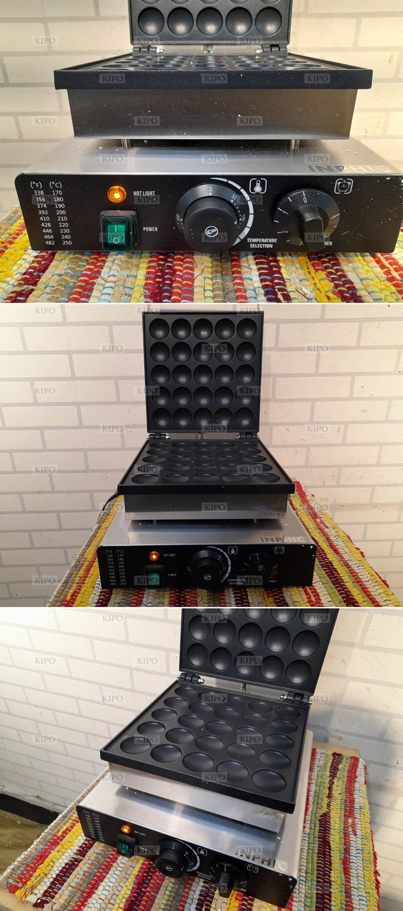 KIPO-銅鑼燒機小鬆餅機烤餅機可麗餅機設備-MRA002184A